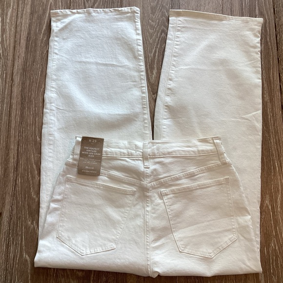 Madewell The Perfect Vintage Wide Leg Jean New With Tags - Picture 8 of 10